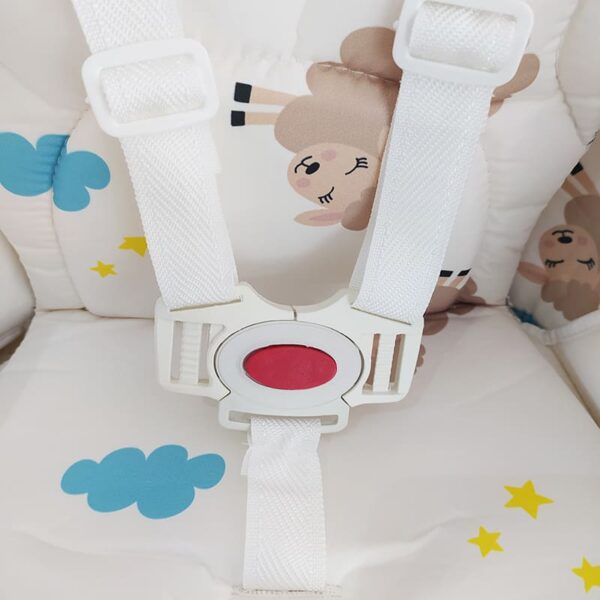 صندلی غذای کودک هپی بیبی طرح بره HAPPY BABY