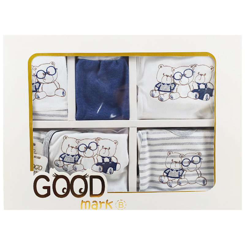 ست 19 تکه بیمارستانی نوزاد طرح 3 خرس GoodMark