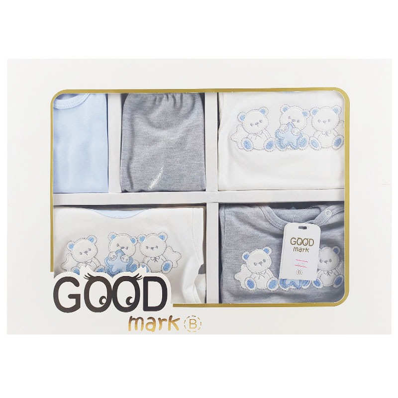 ست 19 تکه بیمارستانی نوزاد 3خرس نشسته GoodMark