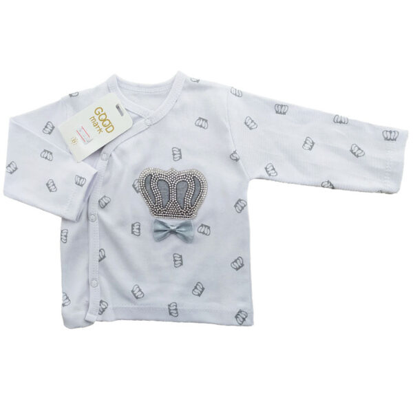 ست 5 تکه بیمارستانی نوزاد پروانه صورتی GoodMark