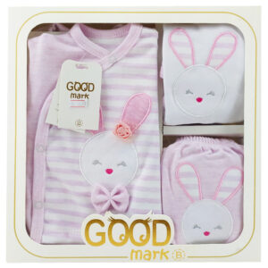 ست 5 تکه بیمارستانی نوزاد خرگوش و پاپیون GoodMark
