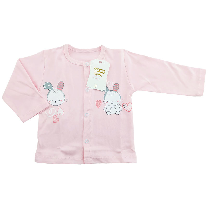 ست 5 تکه بیمارستانی نوزاد طرح شیر و قلب GoodMark