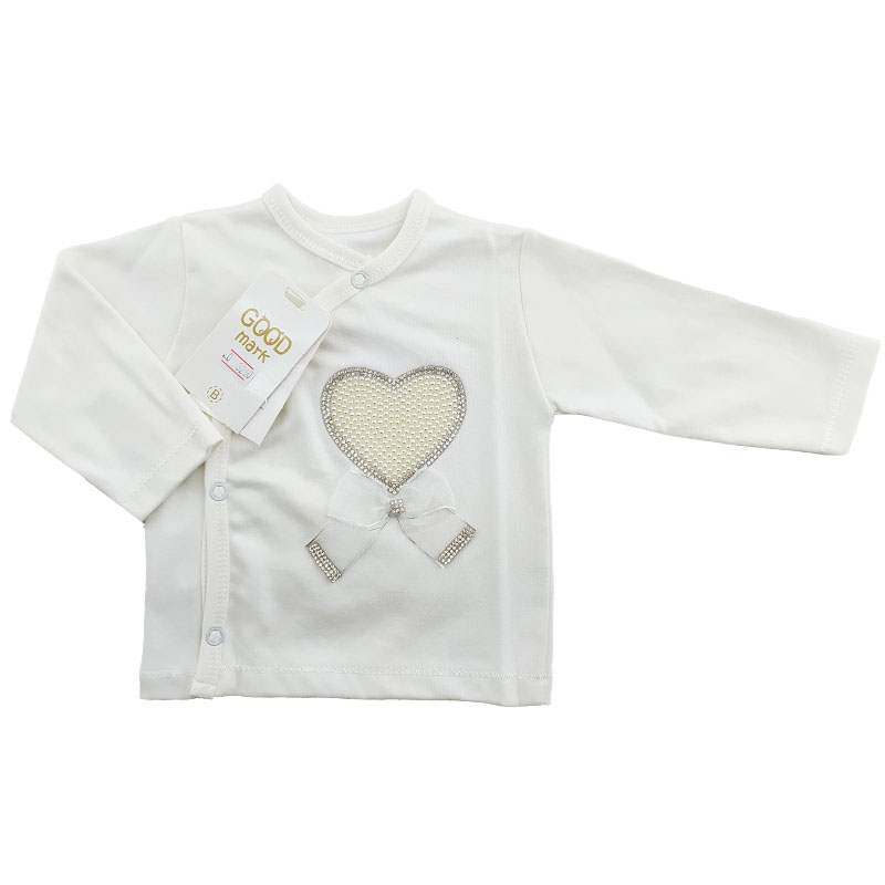 ست 5 تکه بیمارستانی نوزاد پروانه صورتی GoodMark