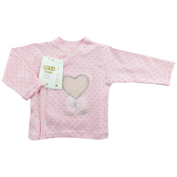 ست 5 تکه بیمارستانی نوزاد پروانه صورتی GoodMark