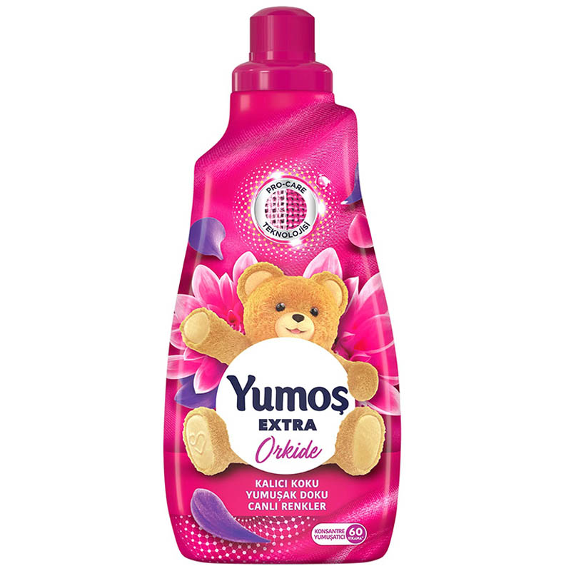 مایع نرم کننده لباس و دستمال مرطوب ارکیده یوموش Yumus