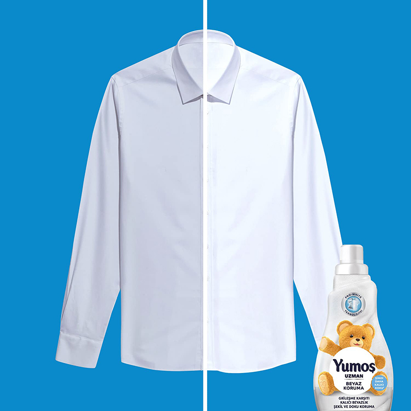 مایع نرم کننده لباس های روشن یوموش Yumus