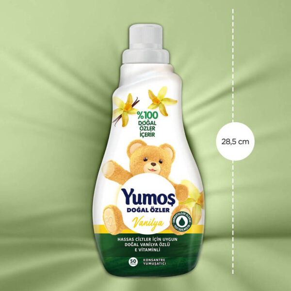 مایع نرم کننده لباس وانیلی 1.2 لیتری یوموش Yumus