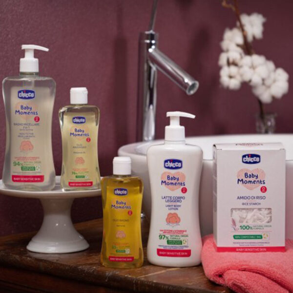 روغن ماساژ 200 میل با 74% فرمول طبیعی چیكو Chicco