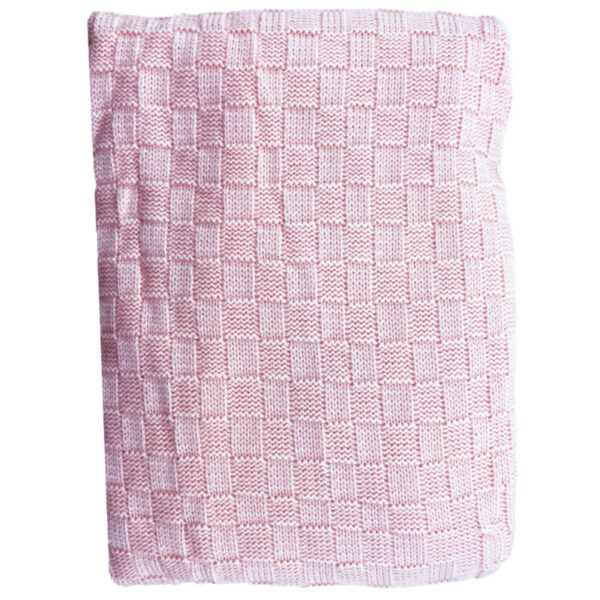 پتو بافت کرک دار طرح شطرنجی مینل Minel