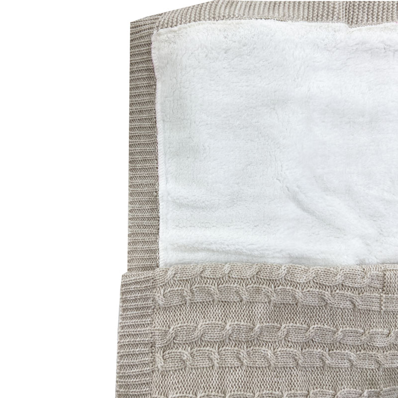 پتو بافت کرک دار طرح شطرنجی مینل Minel