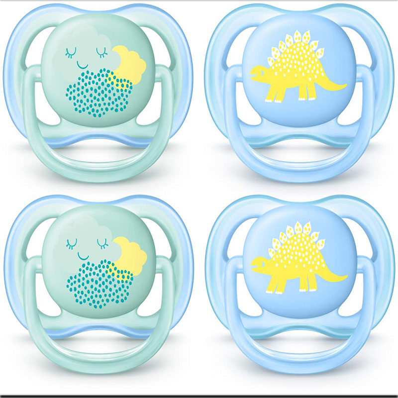 پستانک 2 عددی 0-6 ماه دایناسور و ابر Ultra Air اونت Avent