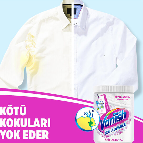پودر لکه بر لباس سفید 800 گرمی ونیش کوسلا vanish