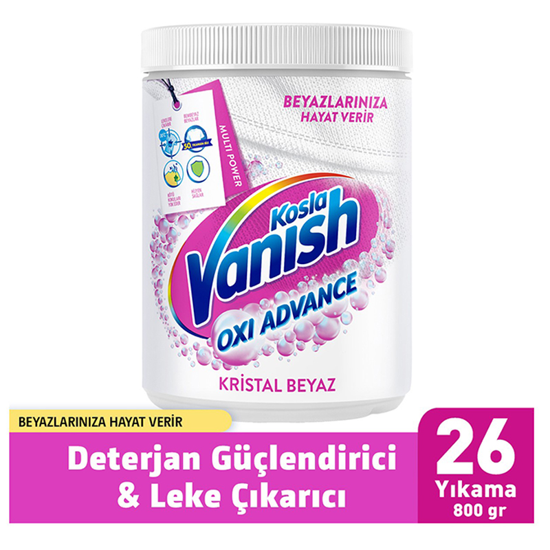 پودر لکه بر لباس سفید 800 گرمی ونیش کوسلا vanish