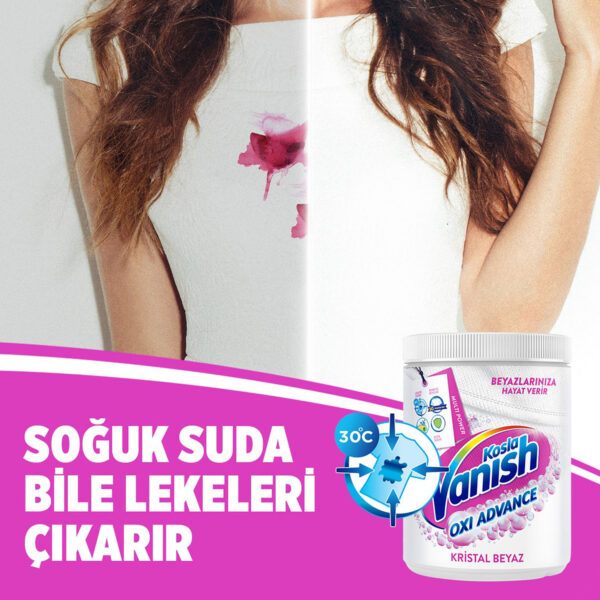 پودر لکه بر لباس رنگی ونیش کوسلا 800 گرمی Vanish