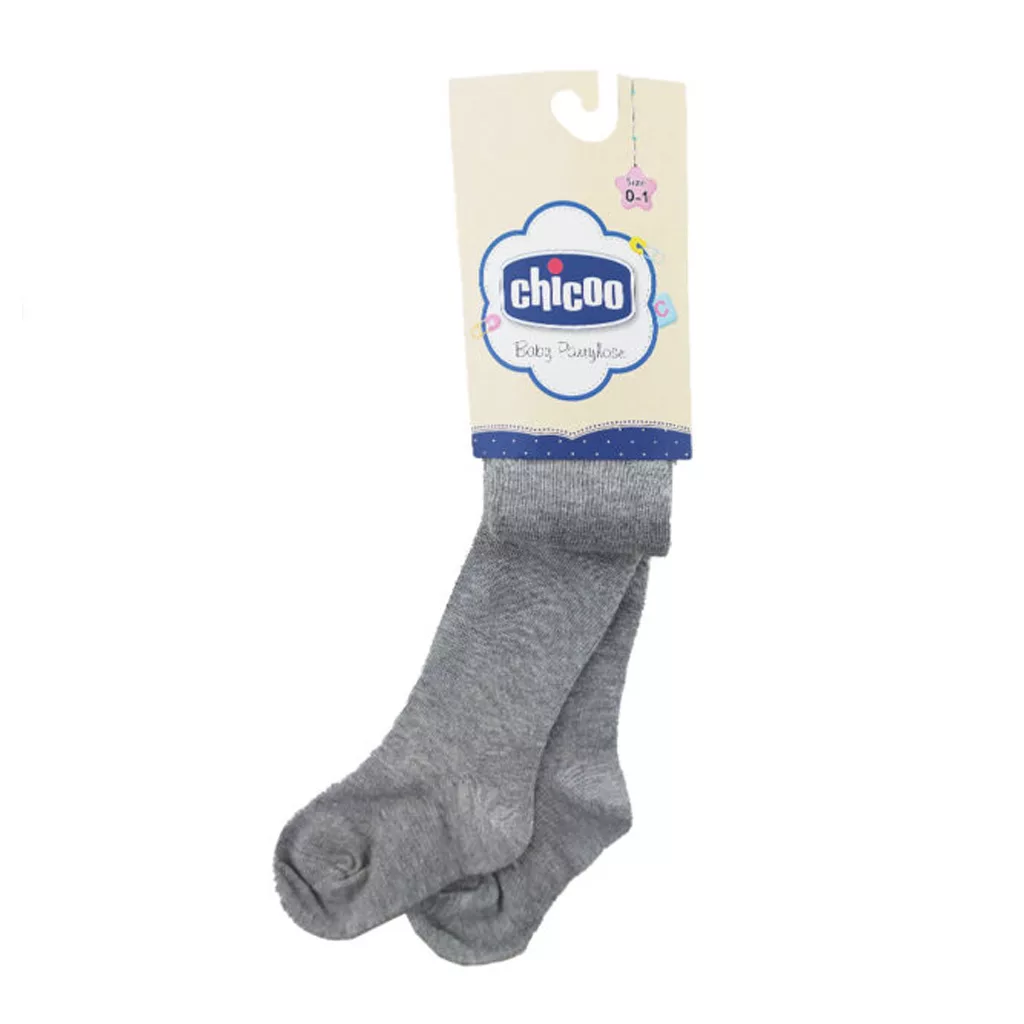 جوراب شلواری 0-1 سال طرح ساده چیکو Chicoo