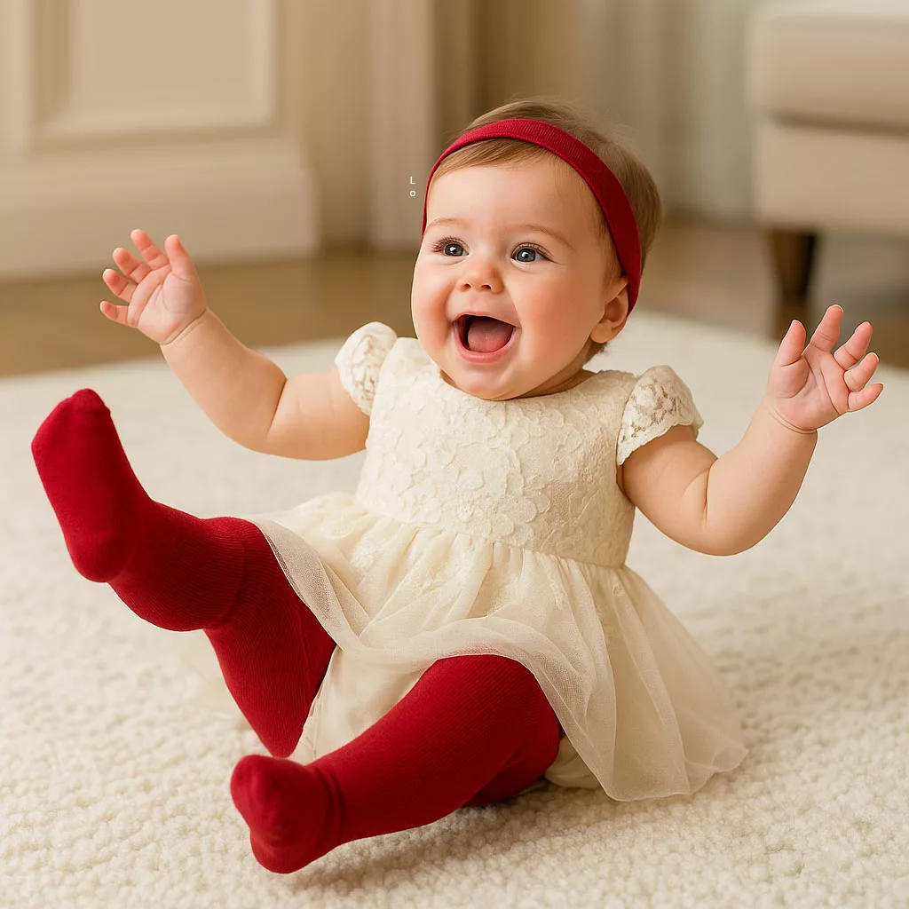 جوراب شلواری 3-4 سال طرح ساده چیکو Chicoo