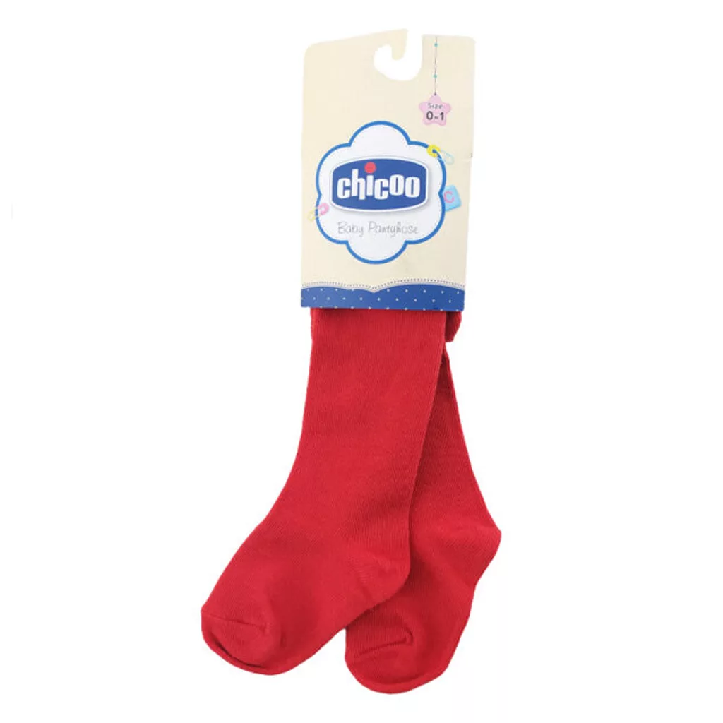 جوراب شلواری 0-1 سال طرح ساده چیکو Chicoo