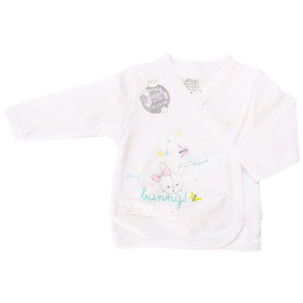 ست 5 تکه نوزادی آستین بلند طرح فیل و روباه Imaj