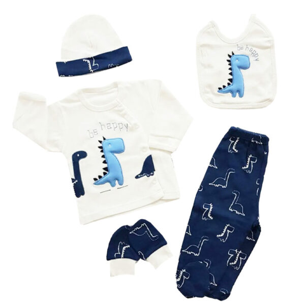 ست 5 تکه نوزادی طرح لاکپشت Gaye