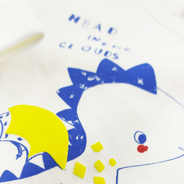 ست 5 تکه نوزادی آستین بلند طرح دایناسور Imaj