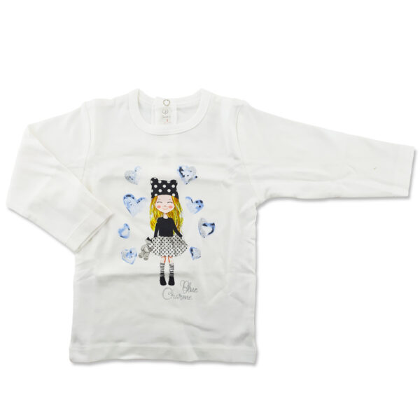 ست 5 تکه نوزادی طرح دختر و قلب دانالو Danaloo