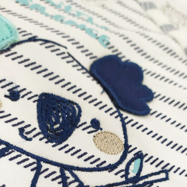 ست 5 تکه نوزادی آستین بلند طرح دایناسور Imaj