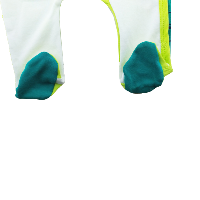 سرهمی جوراب دار نخی دکمه دار طرح زرافه ایماج Imaj