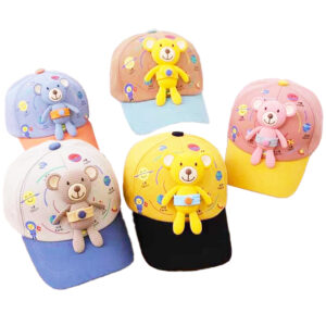 کلاه بچگانه نقاب دار طرح خرس کمر دار