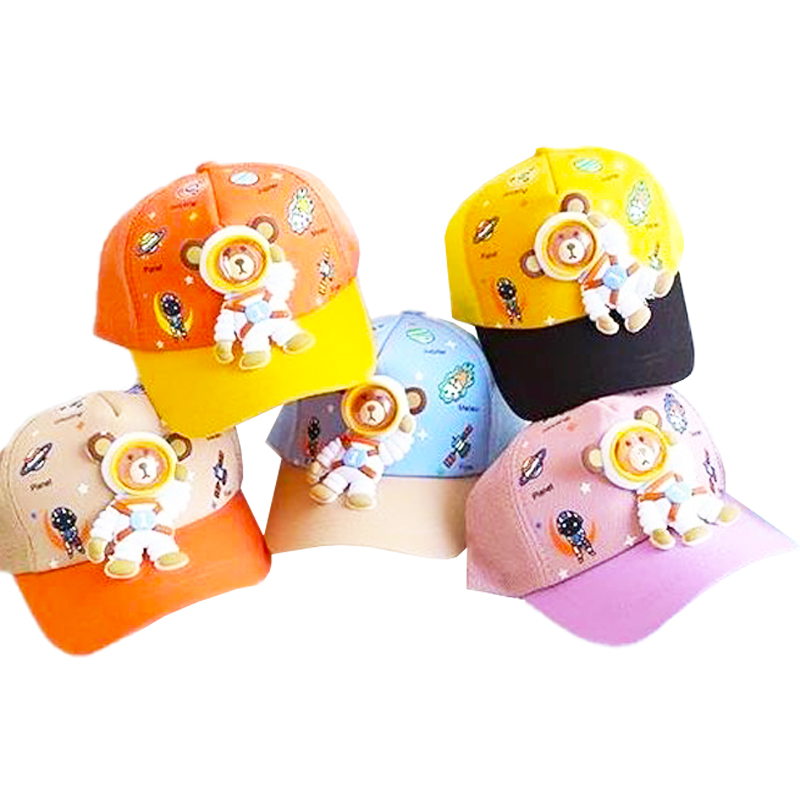 کلاه بچگانه نقاب دار طرح خرس فضانورد