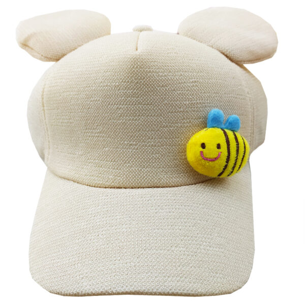 کلاه فانتزی نقاب دار بچگانه طرح زنبور کرمی
