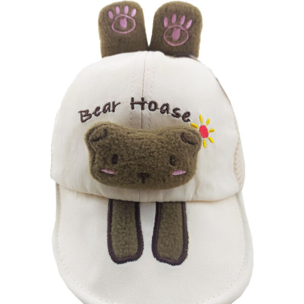 کلاه فانتزی بچگانه طرح خرس برجسته Bear Hoase