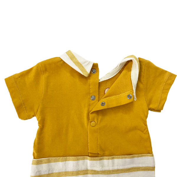 سارافون پارچه ای دخترانه گل دار ایندیگو indigo