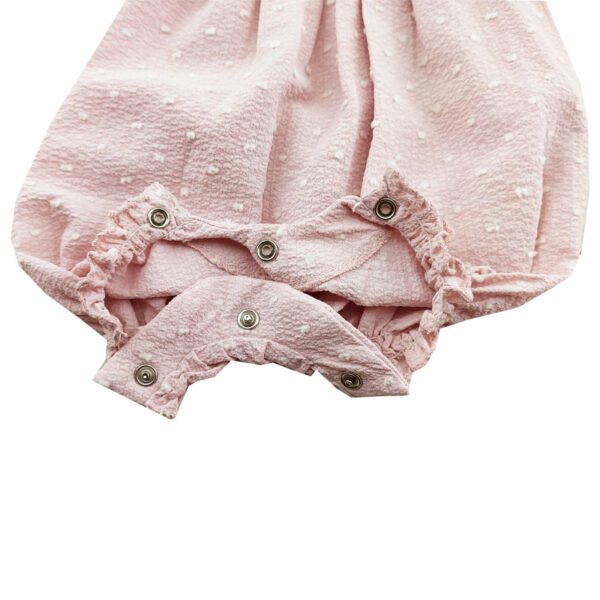 سرهمی (رامپر) رکابی نخی پاپیون دار baby Kokko