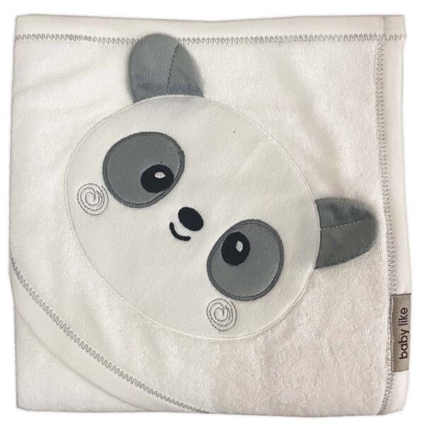 حوله چهارگوش کلاه دار طرح خرگوش آبی Gaye