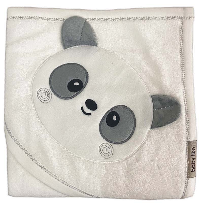 حوله چهارگوش کلاه دار طرح خرگوش آبی Gaye