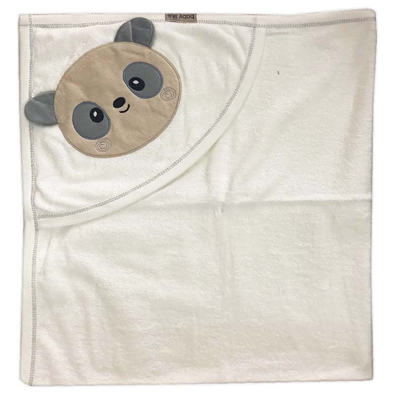 حوله چهارگوش کلاه دار طرح خرگوش آبی Gaye