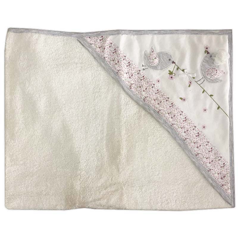 ست حوله چهارتکه طرح گنجشک گایه Gaye