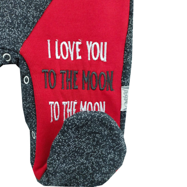 سرهمی پیش بندی دو تکه طرح موشک قرمز Nehad