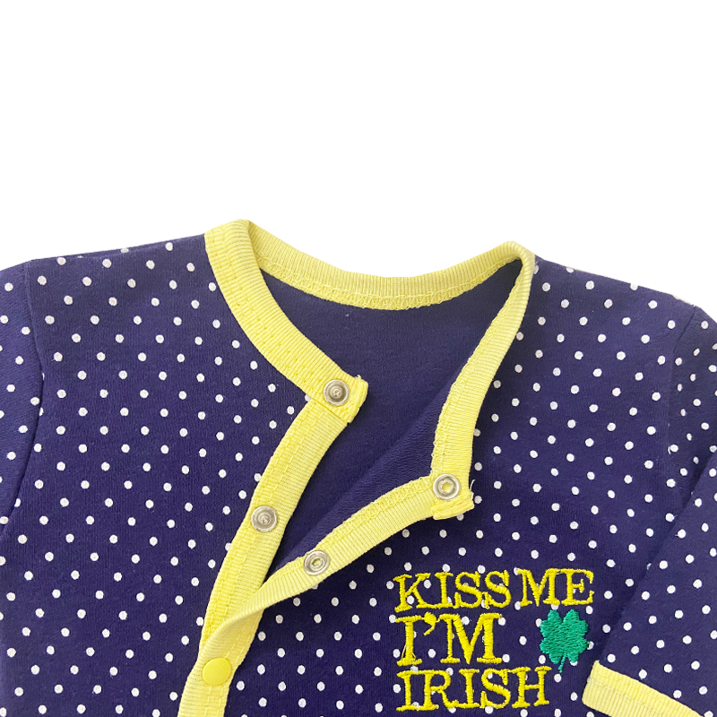 سرهمی (رامپر) نخی یقه دار طرح خرس آبی Rosa Baby