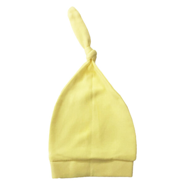 سرهمی و کلاه نوزادی گل دار سرمه ای و زرد Minisse1