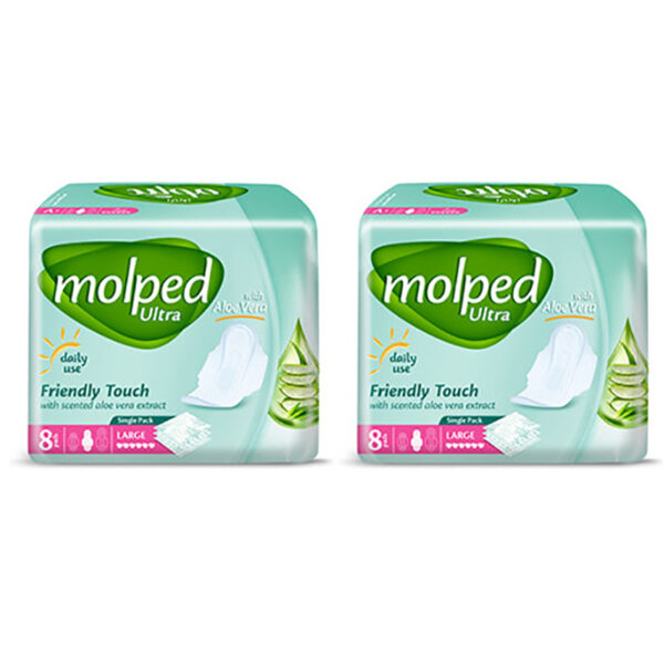 نواربهداشتی روزانه آلوئه ورا سایز بزرگ Ultra مولپد