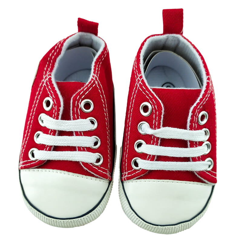 کفش آل استار اسپورت نوزادی بندی قرمز