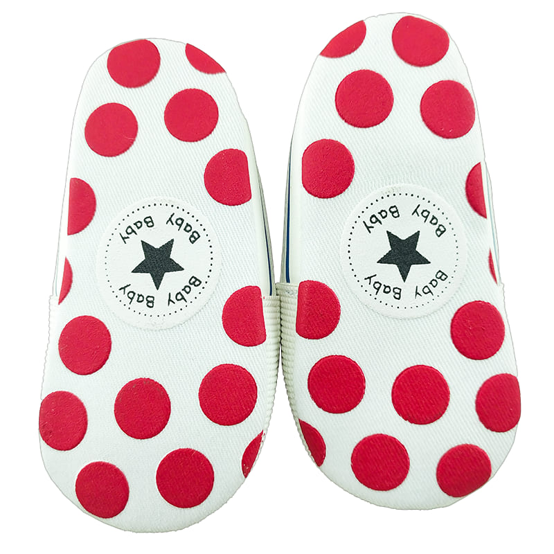 کفش آل استار اسپورت نوزادی بندی قرمز