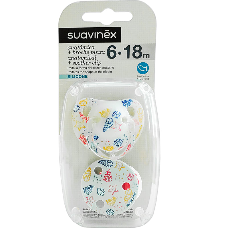 پستانک و زنجیر پستانک 6-18 ماه کارتونی سوآوینکس