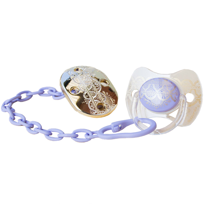 پستانک و زنجیر پستانک 4-18 ماه سوآوینکس suavinex