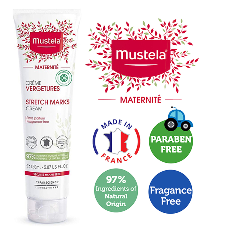 کرم ضد ترک بارداری 3 در 1 موستلا Mustela
