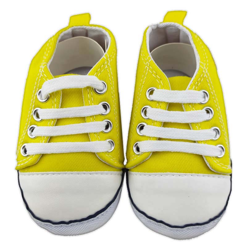 کفش آل استار اسپورت نوزادی بندی زرد