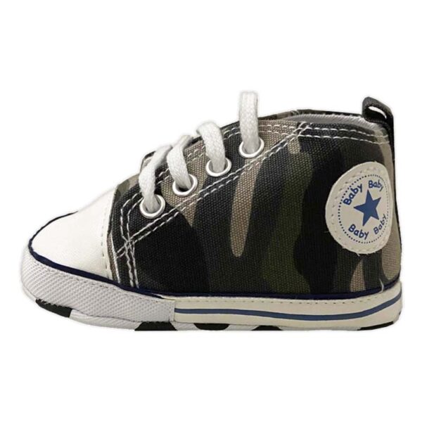 کفش آل استار اسپورت نوزادی بندی زرد