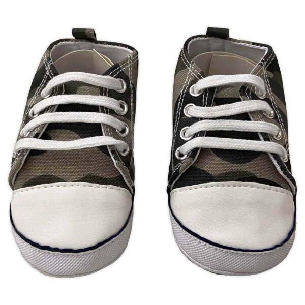 کفش آل استار اسپورت نوزادی بندی زرد