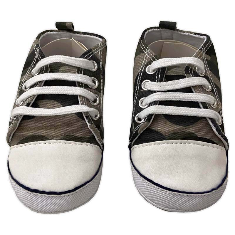 کفش آل استار اسپورت نوزادی بندی زرد